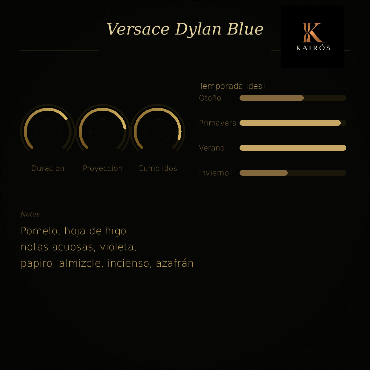 VERSACE DYLAN BLUE EDT 100ML